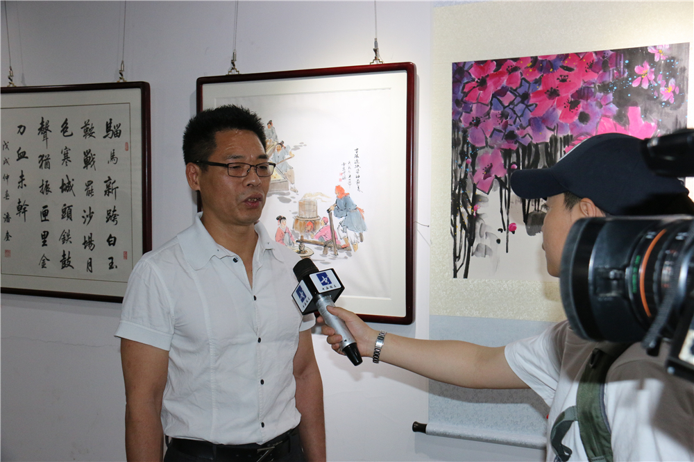 宣和艺术院秘书长、环球文化艺术网副主编杨东亮2018采访活动系列一